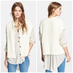 Free People Stockholm Short Sleeve Sweater NWT